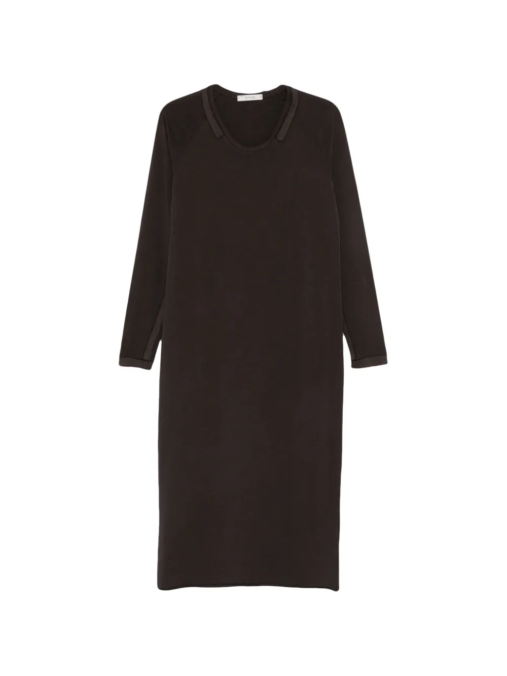 Kristensen Du Nord robe mi-longue à manches raglan - Marron Kristensen Du Nord robe mi-longue à manches raglan - Marron