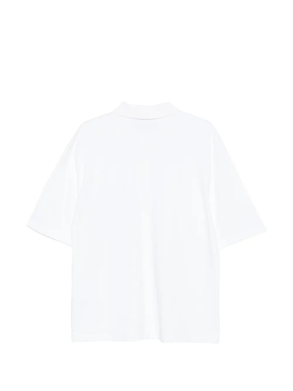 DSQUARED2 Poloshirt met denim zak Wit