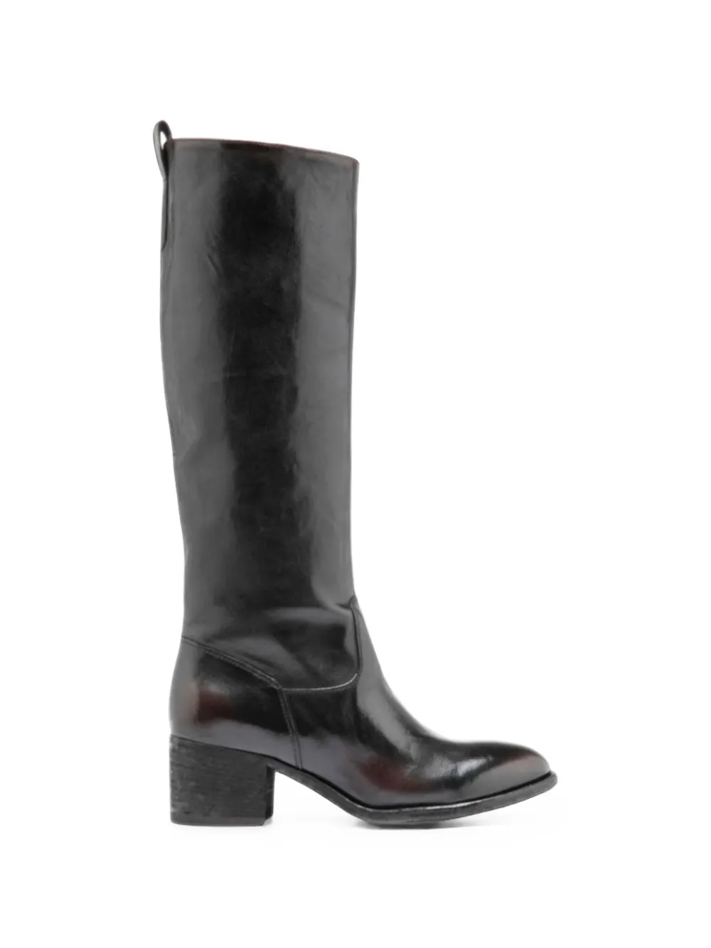 Officine Creative Denner 116 polished leather boots