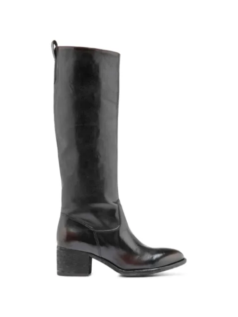 Officine Creative Denner 116 polished leather boots