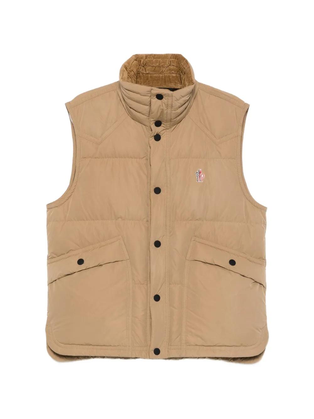 Moncler Grenoble Evans quilted high-neck gilet