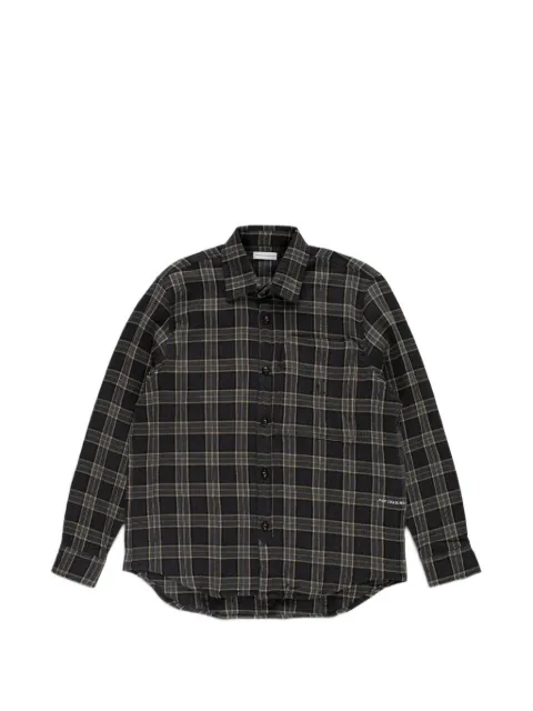 Pop Trading Company checked cotton shirt