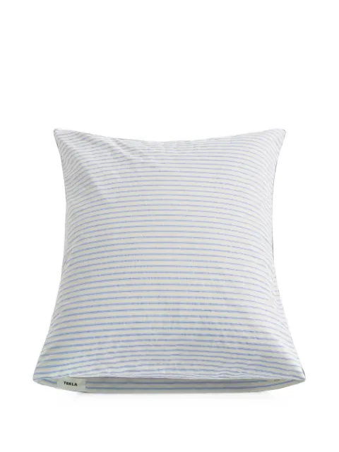 TEKLA striped cotton pillow sham
