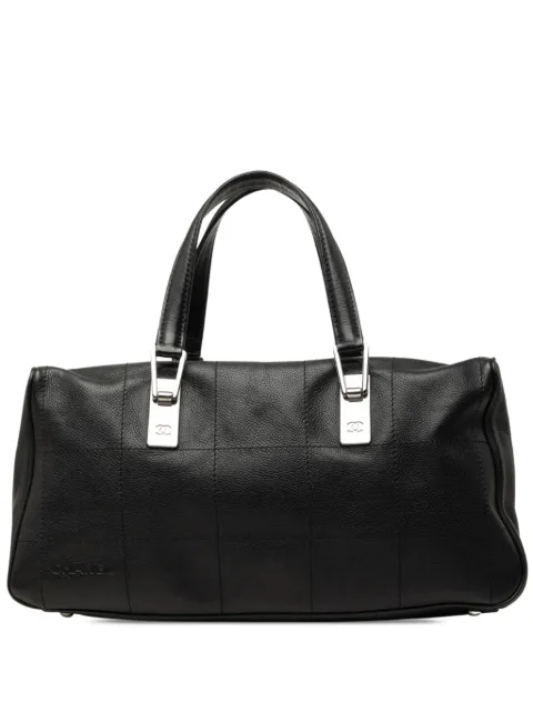 CHANEL Pre-Owned 2003-2004 CC Caviar Square Stitch handbag