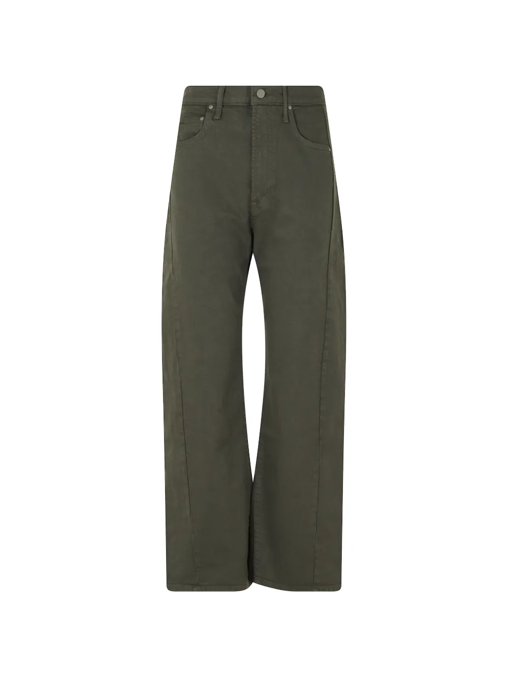 MOTHER The Half Pipe Flood high-rise wide-leg jeans