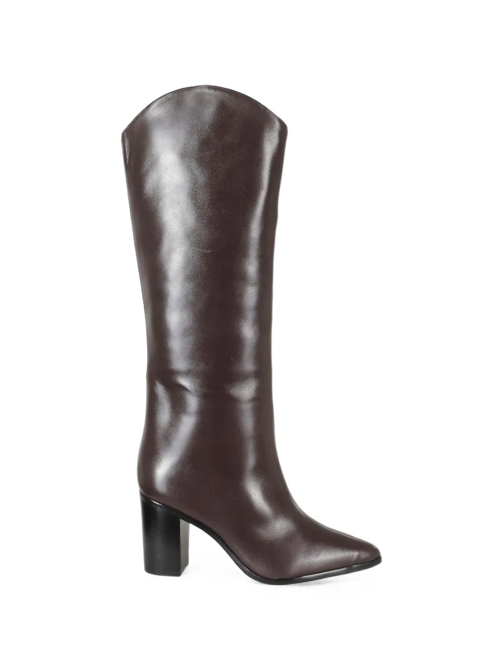 Schutz Maryana pointed-toe leather boots