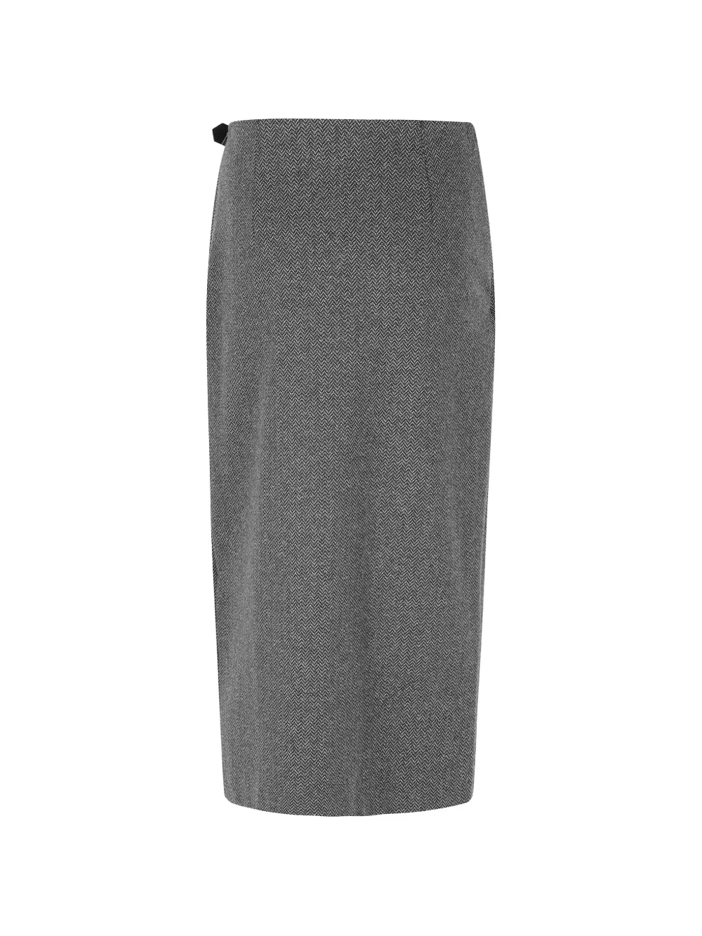 Weekend Max Mara buckle-fastening wrap skirt - Grau