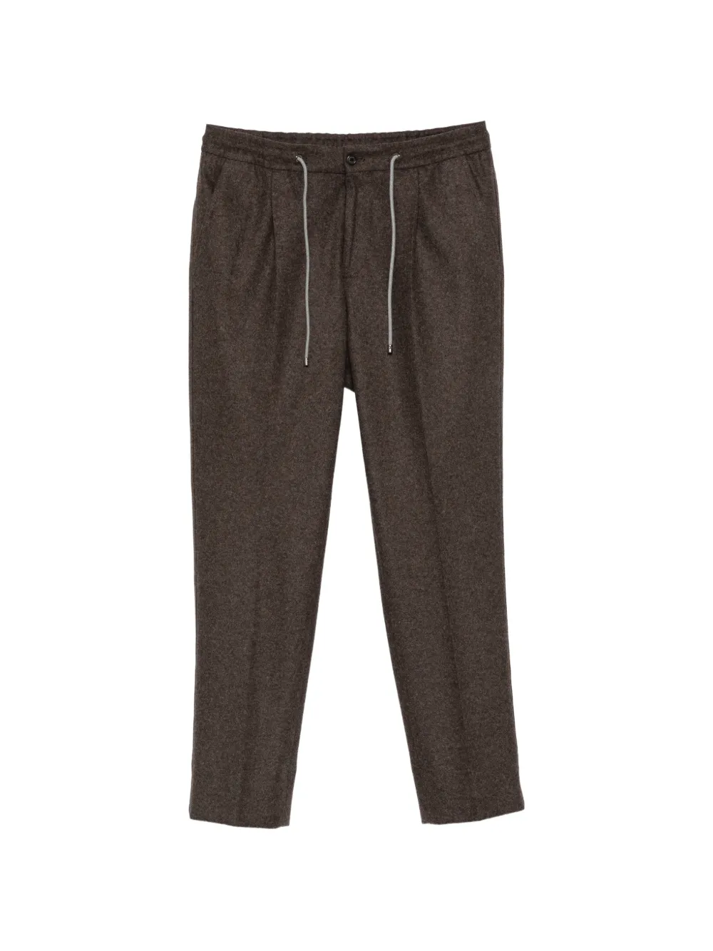 Corneliani drawstring-waist pleated trousers