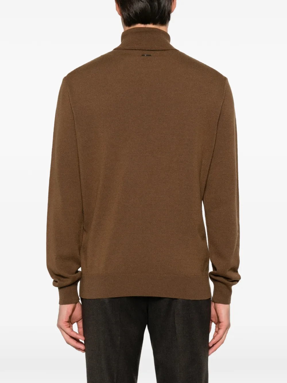 Corneliani Gebreide coltrui Bruin