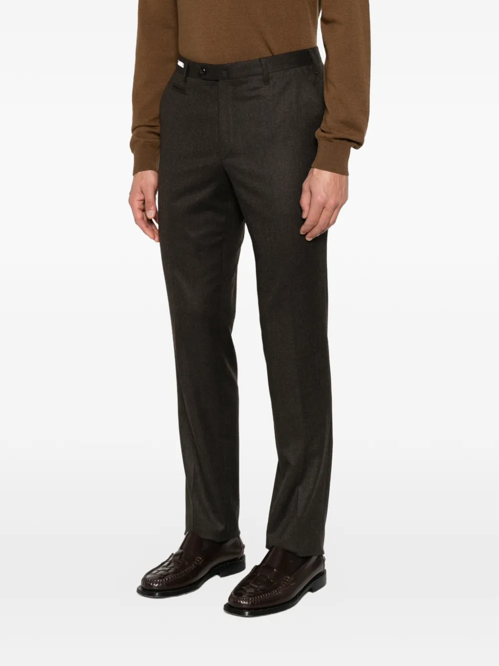 Corneliani Straight pantalon Bruin