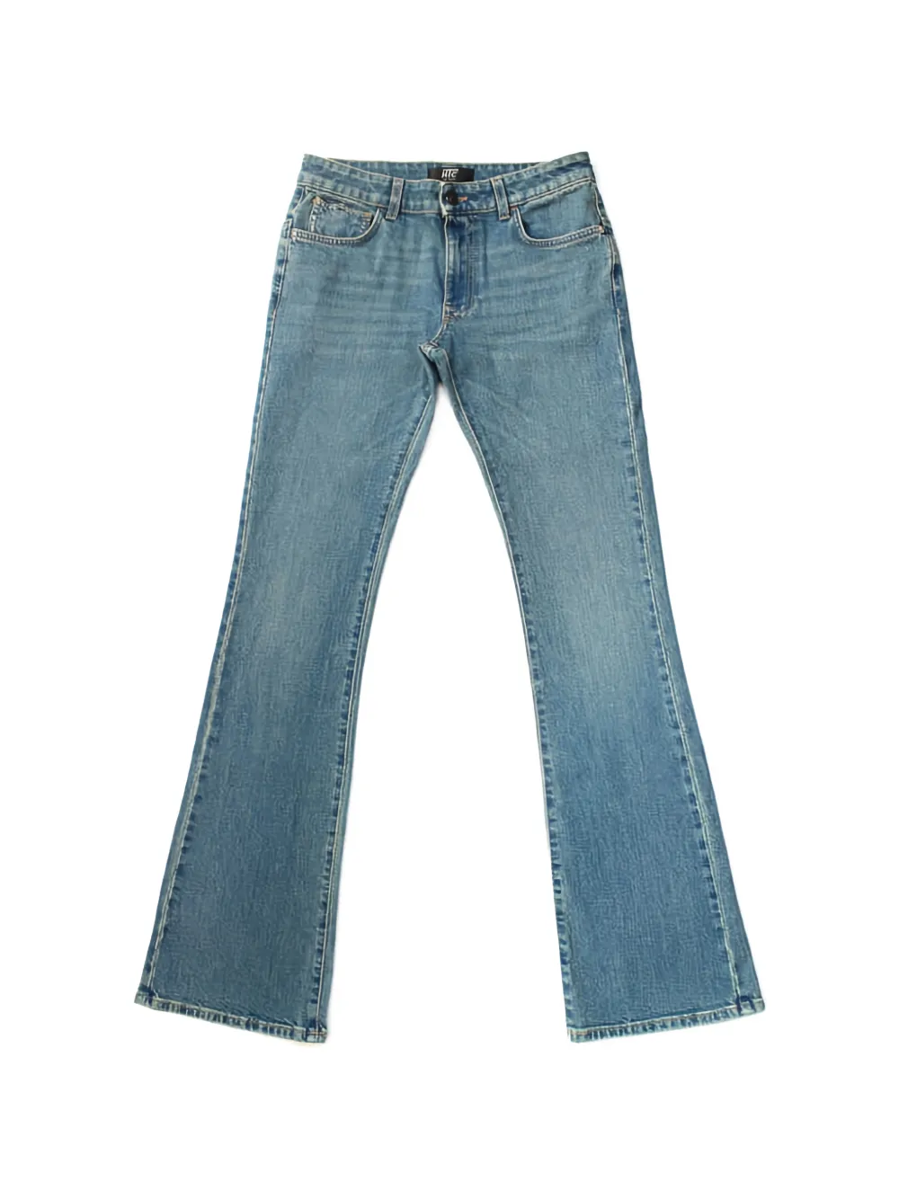 Htc Los Angeles Curly faded-effect jeans