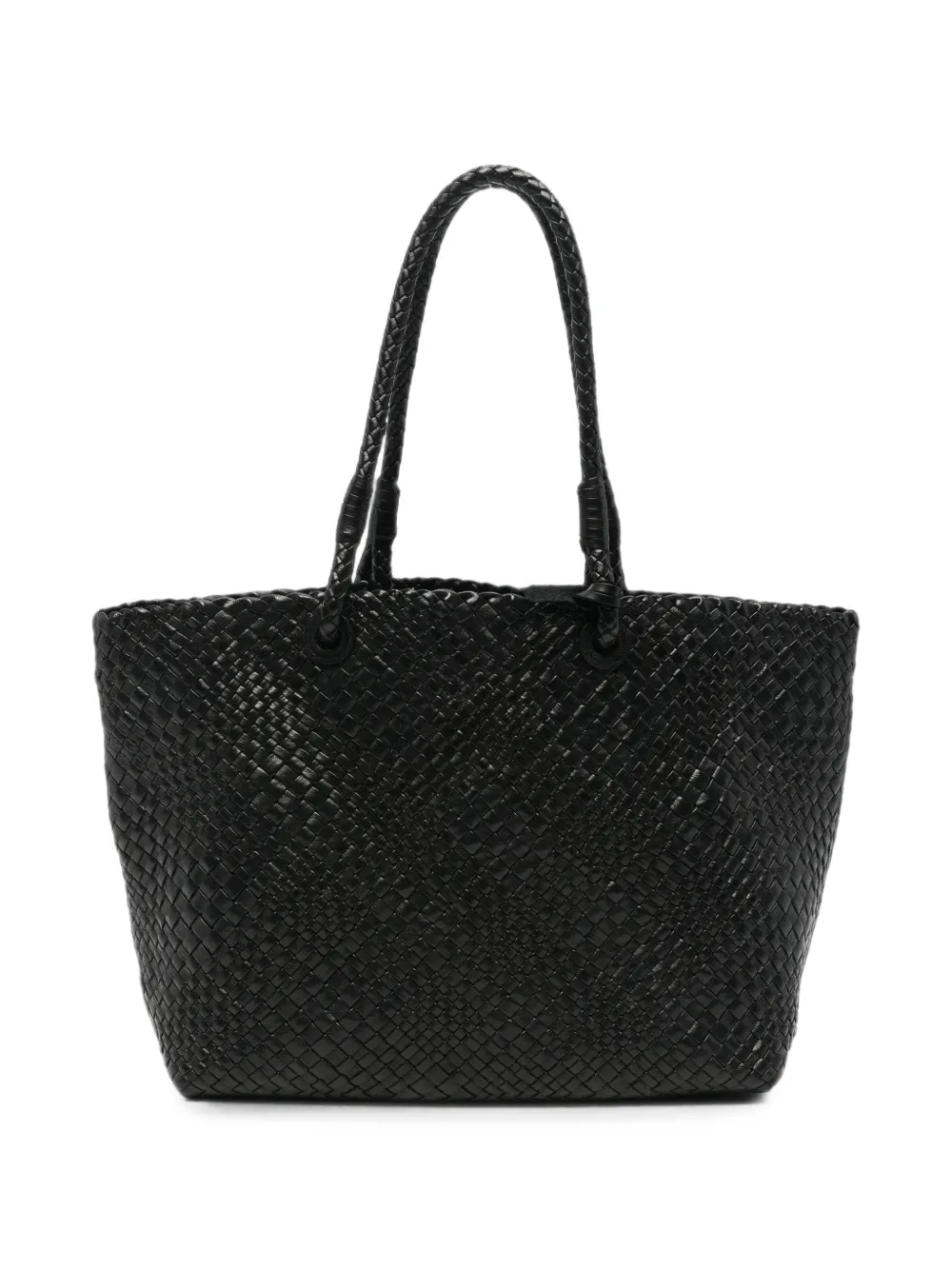 Ibeliv Bazika Woven Tote Bag In Black