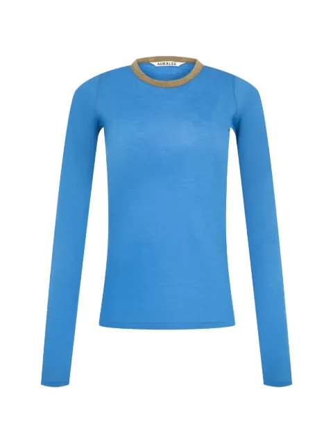 Auralee camiseta de manga larga