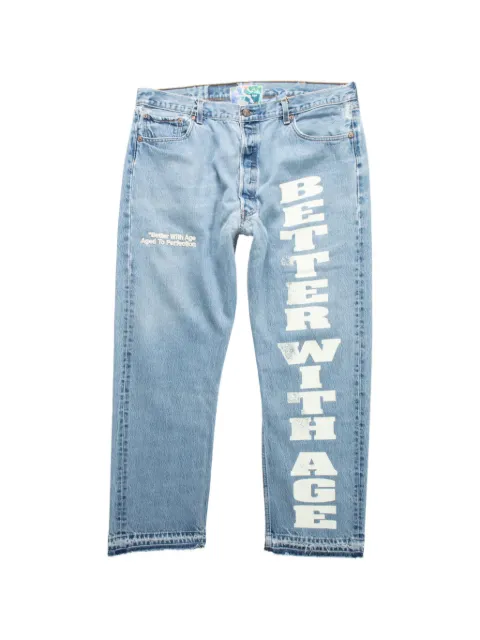 Better with Age Beaufort logo-print jeans