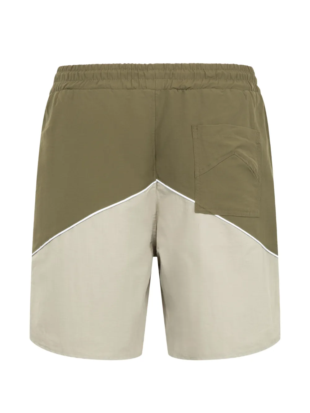 RHUDE Desert Racing trainingsshorts Groen