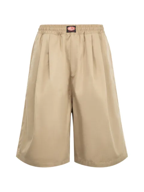 Willy Chavarria Orale pleated shorts