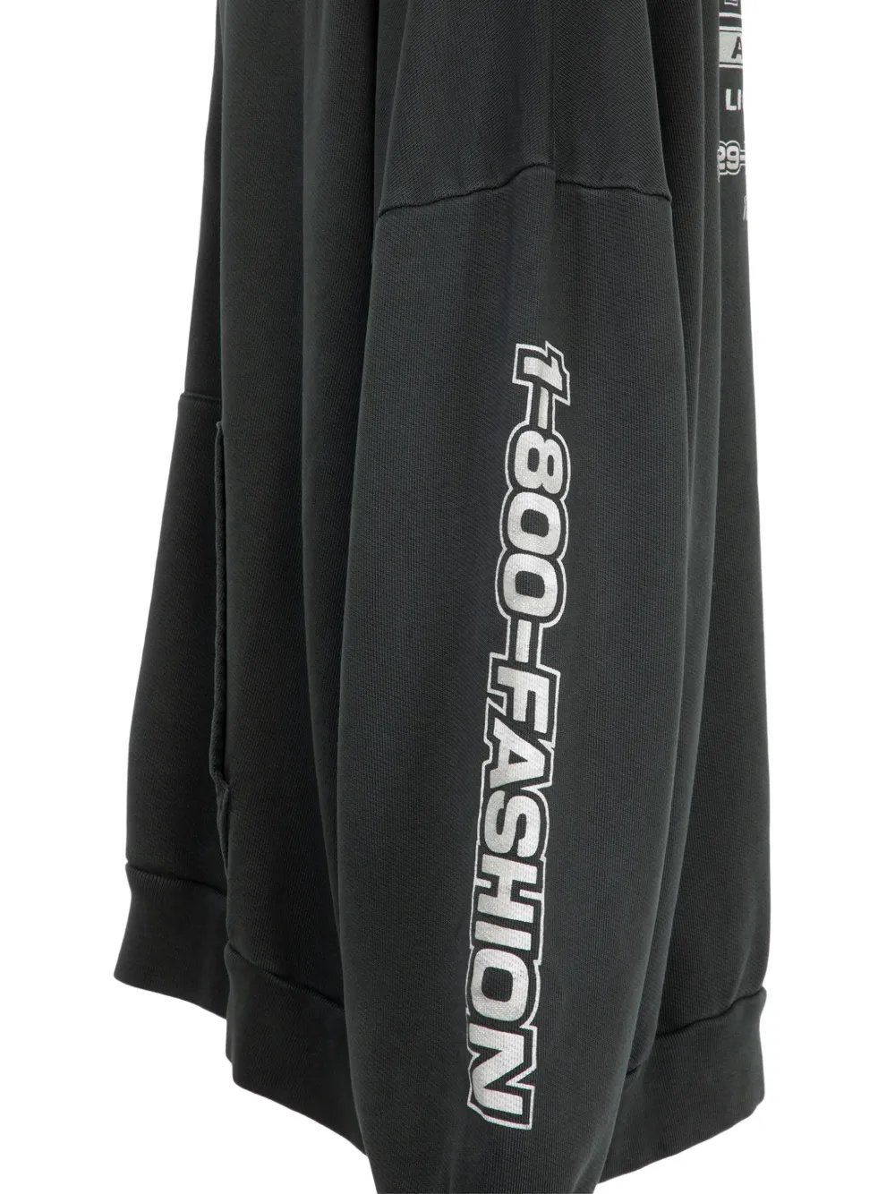 Willy Chavarria Licensed Designs hoodie Zwart