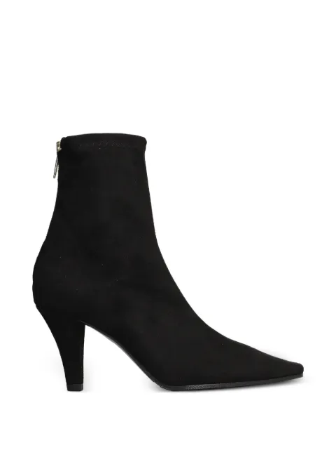 biancadi pointed-toe zip-fastening ankle boots