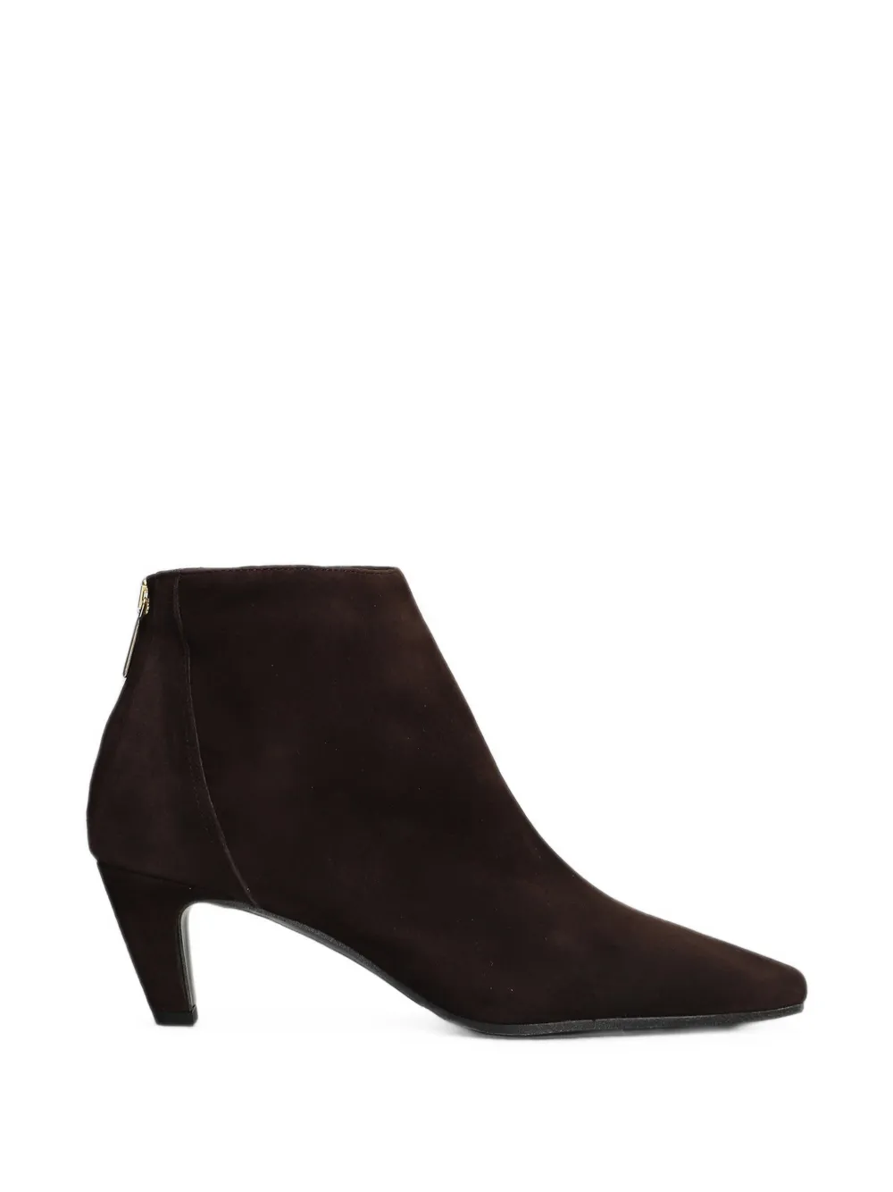 Biancadi Rear Zip-fastening Ankle Boots In Brown