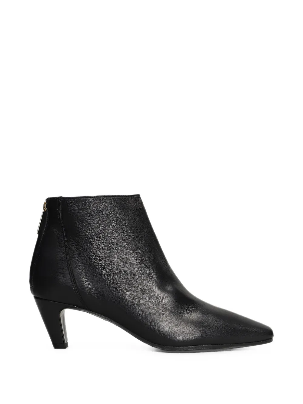 Biancadi Square-toe Ankle Boots In Black