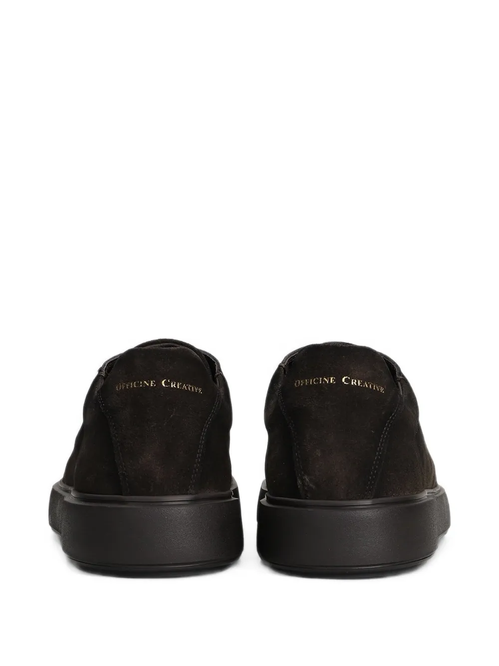 Officine Creative suede sneakers Bruin