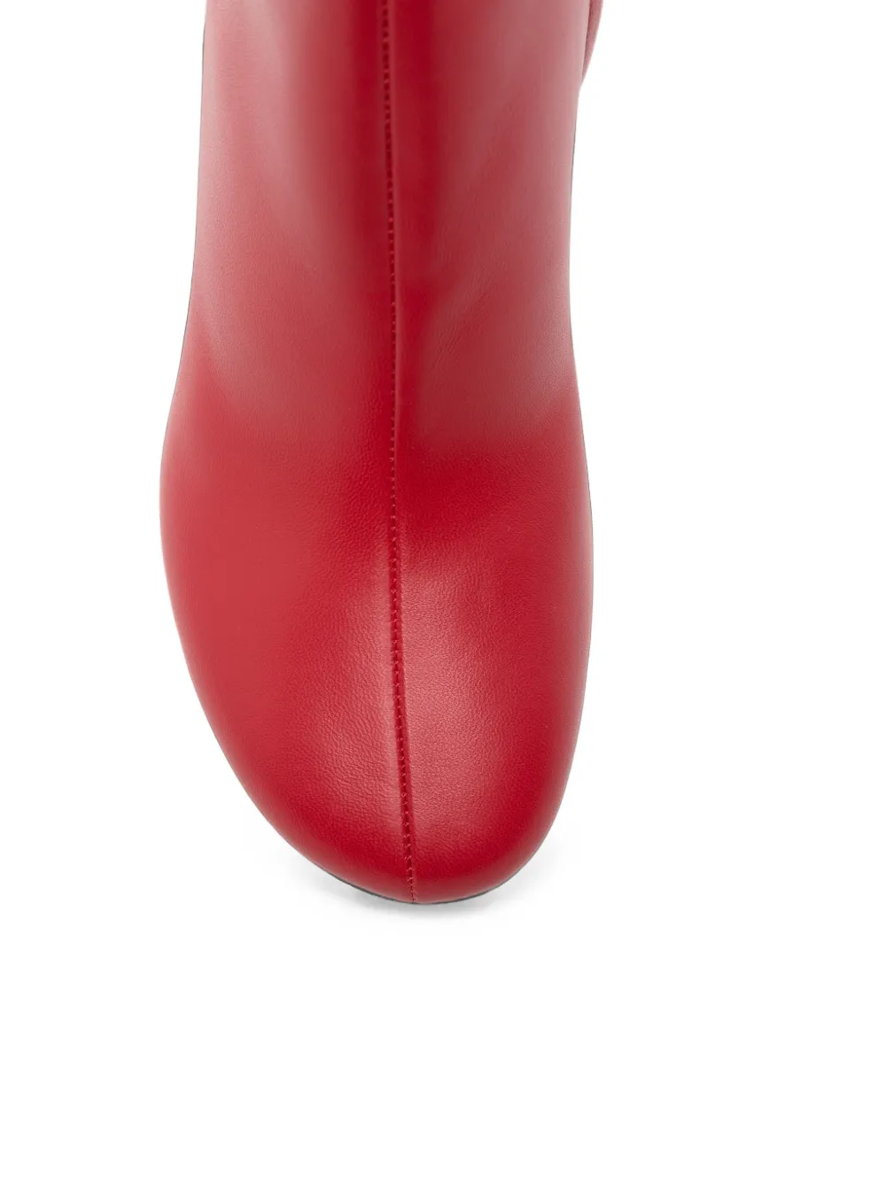 Jacquemus pointed-toe ankle boots Rood