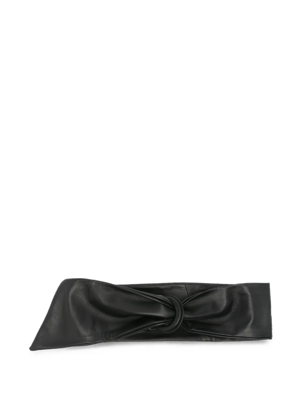 Jacquemus twisted leather belt