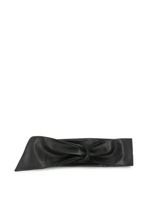 Jacquemus twisted leather belt