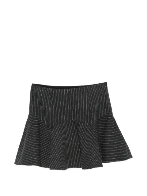 GANNI pinstripe mini skirt