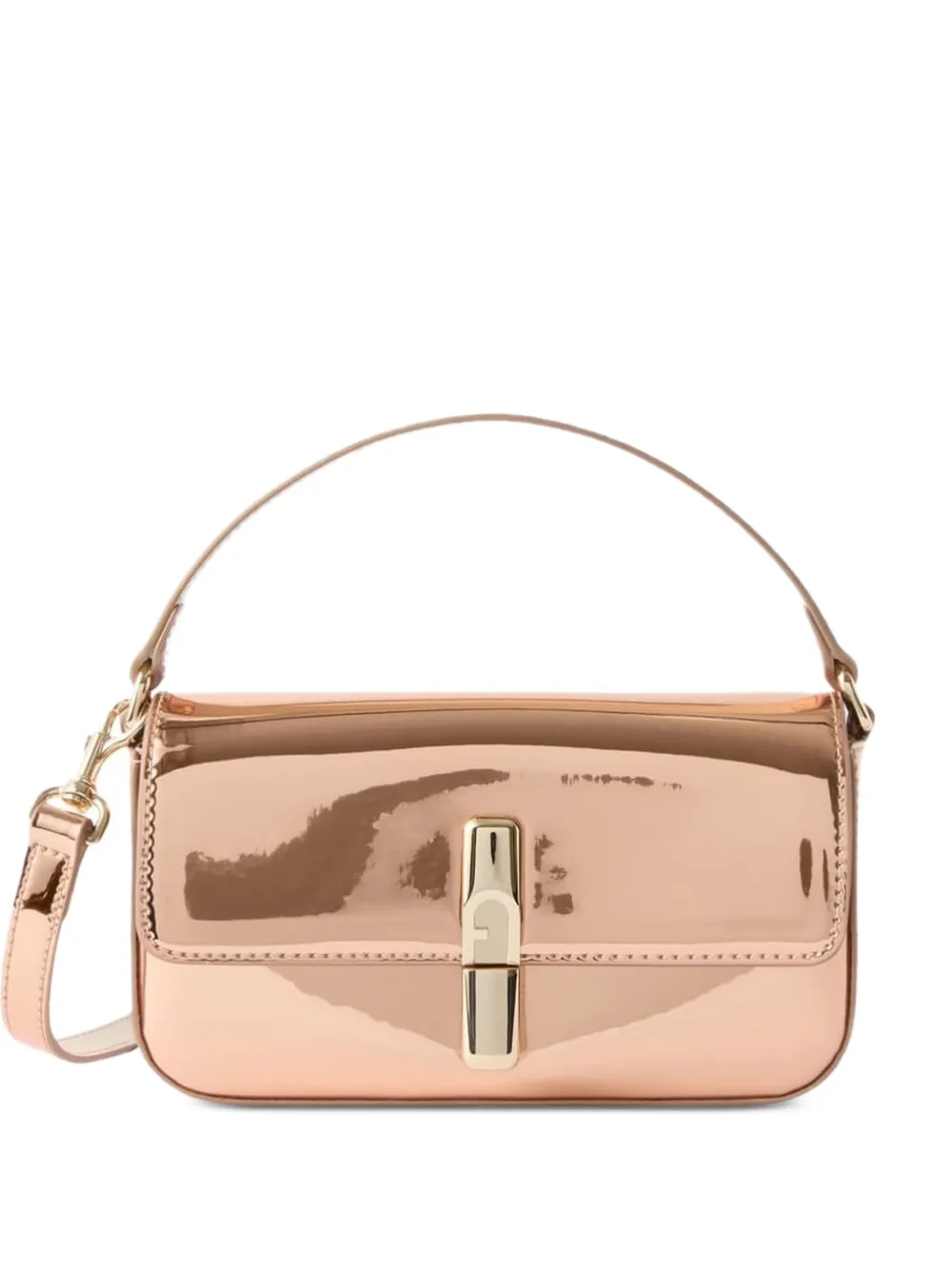 Furla Borsa a spalla con manico - Oro