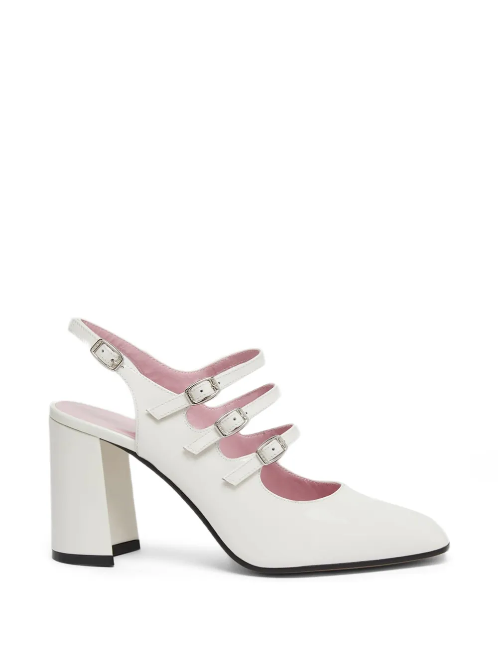Carel Paris escarpins Promise en cuir de veau verni - Blanc
