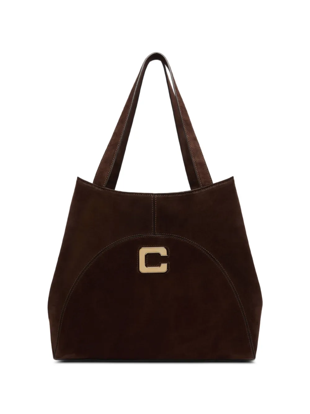 Carel Paris cabas Clemenceau en daim - Marron Carel Paris cabas Clemenceau en daim - Marron