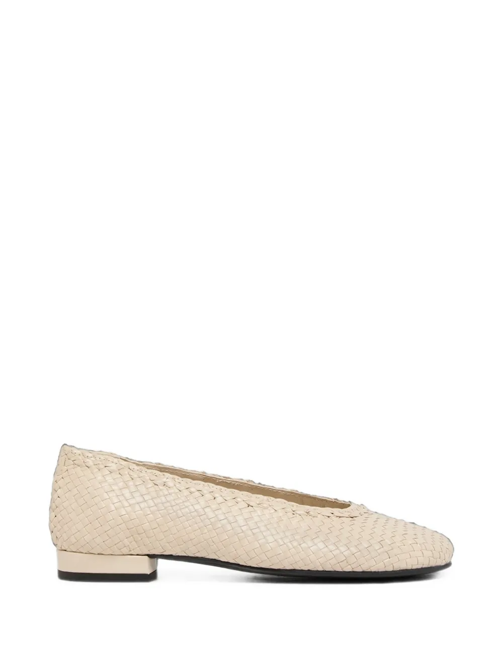 Carel Paris Ballerine Cassis in pelle intrecciata - Toni neutri