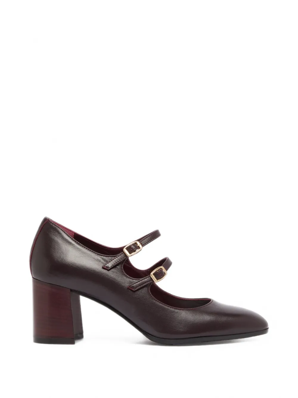 Carel Paris Alice Flex Double-strap Pumps In Red