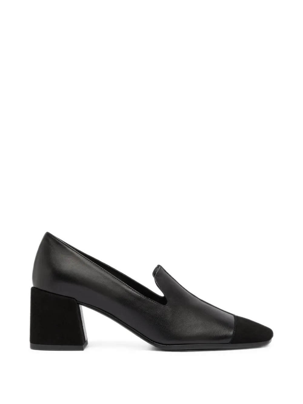Carel Paris mocassins Silviana à empiècements en cuir - Noir