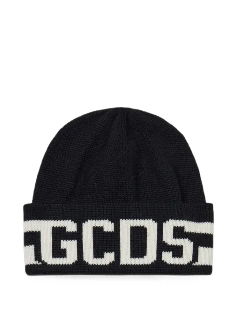 Gcds Kids gorro con logo de intarsia