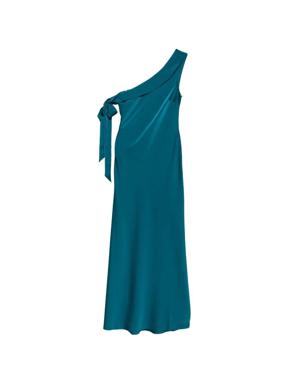 Herve Leger one-shoulder bow-detail maxi dress