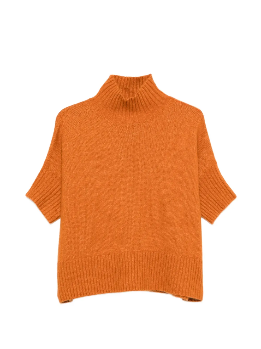 Kristensen Du Nord high-neck short-sleeve sweater