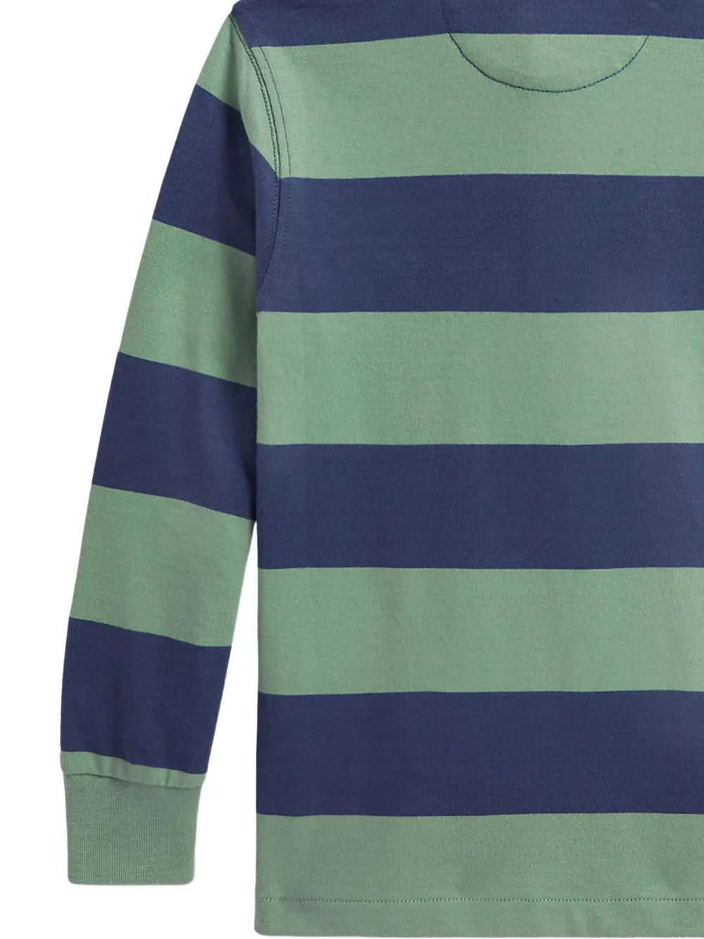 POLO RALPH LAUREN KIDS Gestreept poloshirt Groen