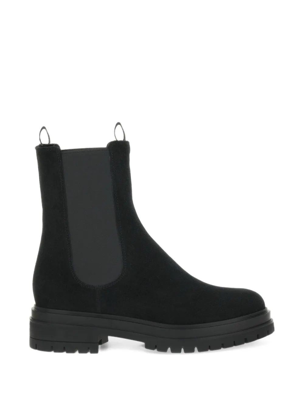 Gianvito Rossi Chester suede Chelsea boots - Schwarz