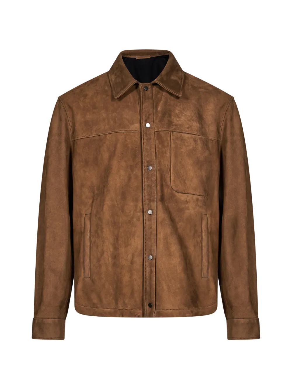 Salvatore Santoro sheepskin panelled jacket