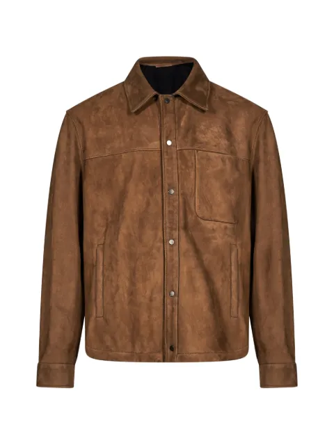 Salvatore Santoro sheepskin panelled jacket