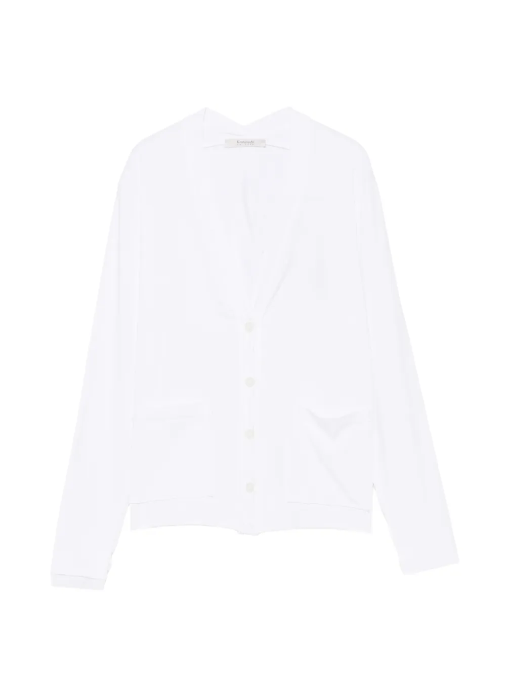 Kristensen Du Nord V-neck patch-pocket cardigan