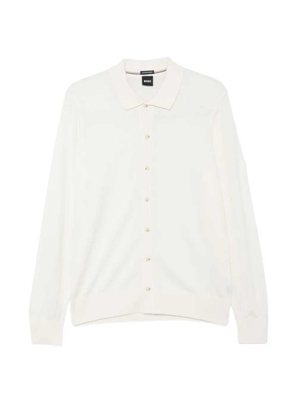 BOSS button-up cardigan - Bianco