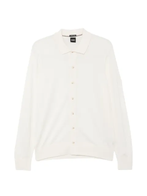 BOSS button-up cardigan
