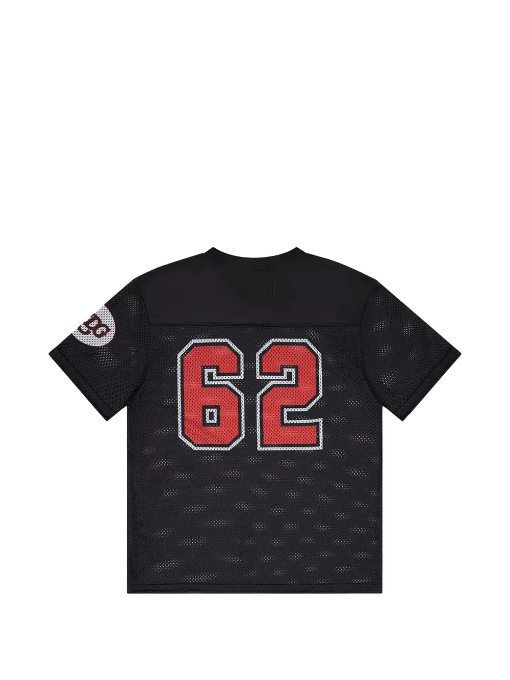 Denim Tears x The Rolling Stones mesh T-shirt Zwart