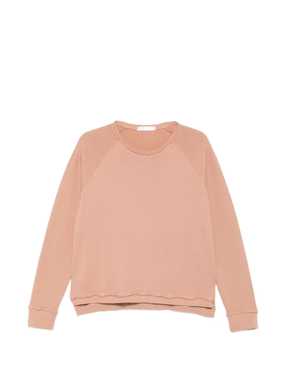 Kristensen Du Nord raglan-sleeve raw-edge sweatshirt