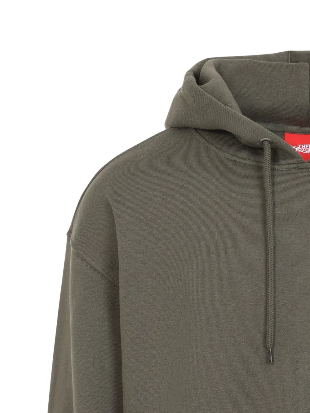 The North Face Red Box drawstring-hood hoodie Groen