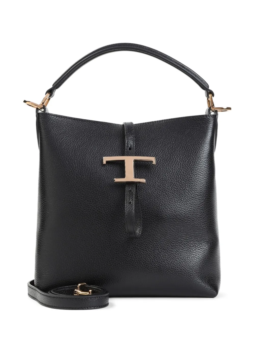 Tod's T Timeless leather shoulder bag - Nero