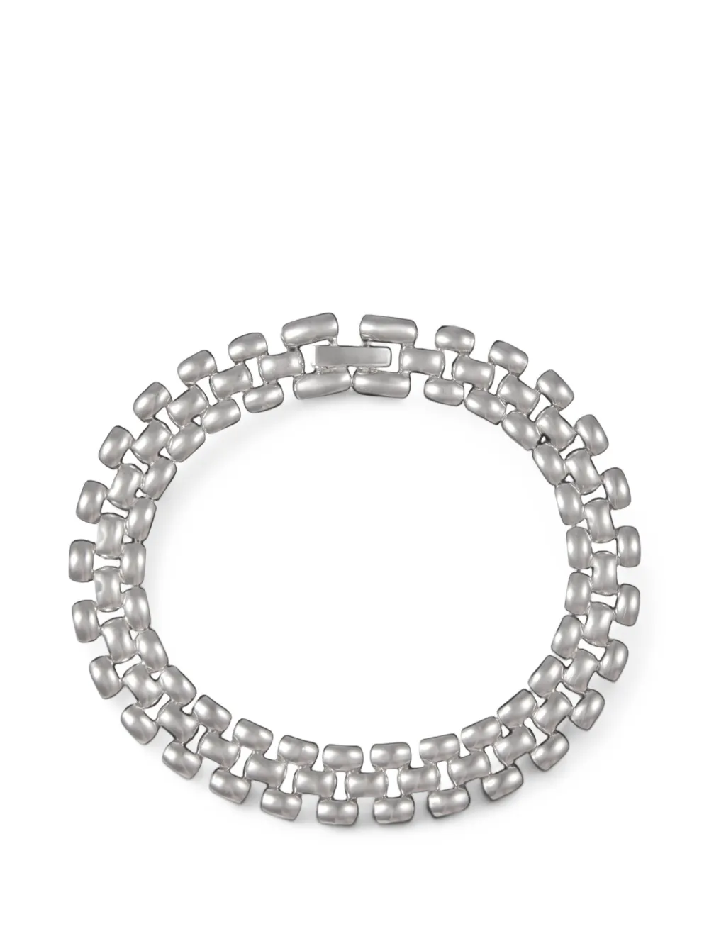 Susan Caplan Vintage 1990s polished-finish bracelet - Argento